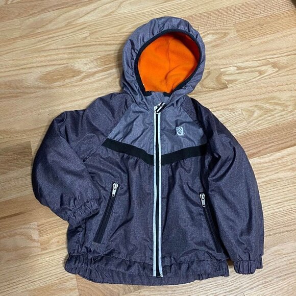 OshKosh Fleece Lined Hooded Jacket 2T - Picture 1 of 4